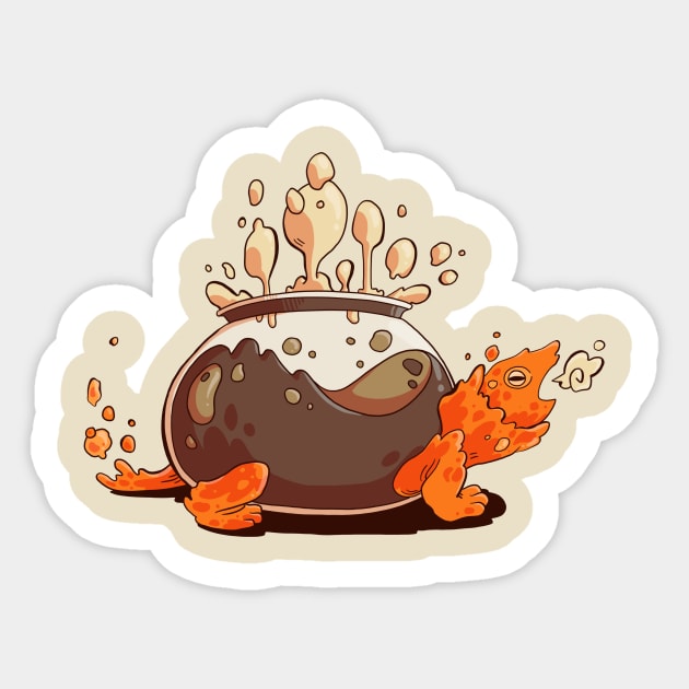 Coffee Turtle Sticker by Victoria Hamre